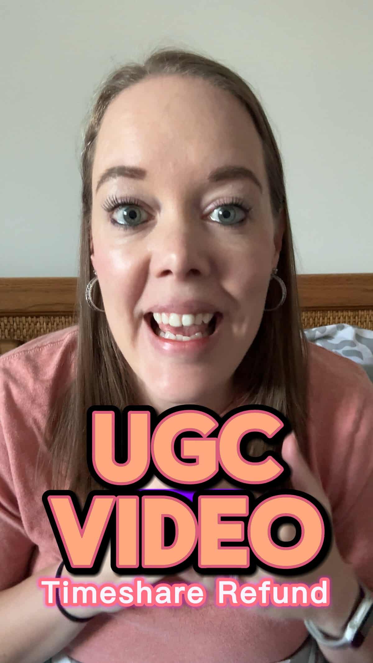 thumbnail of melissa, millennial UGC creator, talking to the camera